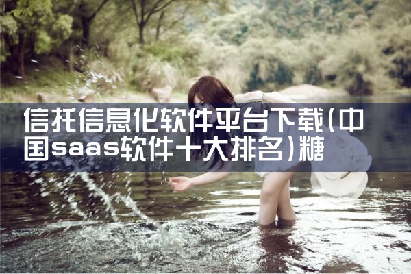信托信息化软件平台下载|糖心Vlog入口