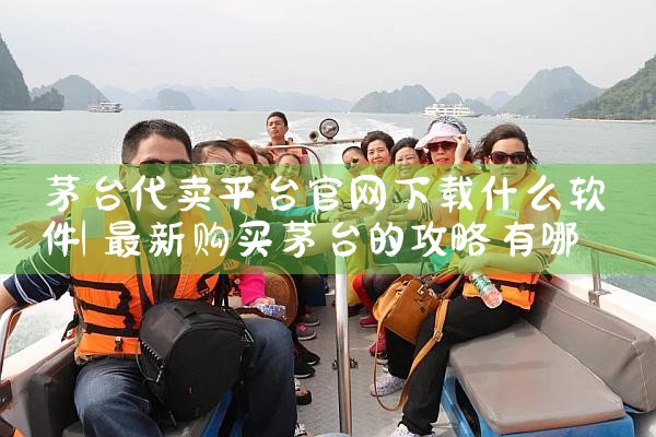 茅台代卖平台官网下载什么软件